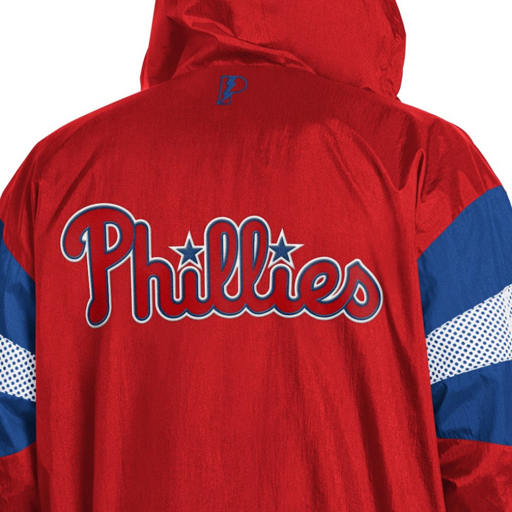 MLB Philadelphia Phillies Pro Player Legacy Lightweight Full-Zip Hooded Jacket