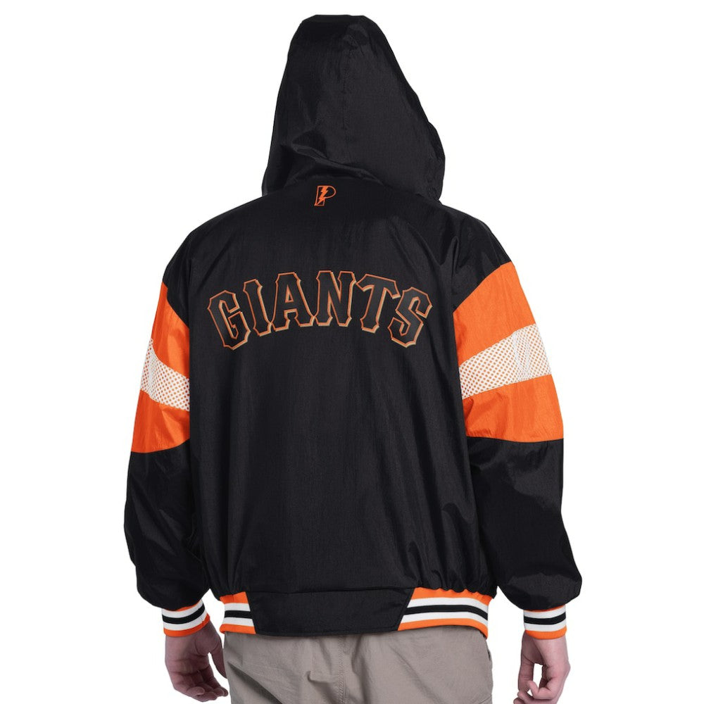 MLB San Francisco Giants Pro Player Legacy Lightweight Full-Zip Hooded Jacket