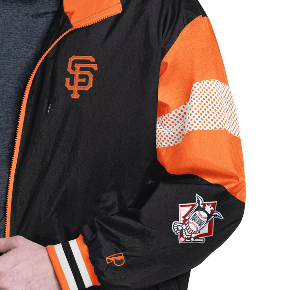 MLB San Francisco Giants Pro Player Legacy Lightweight Full-Zip Hooded Jacket
