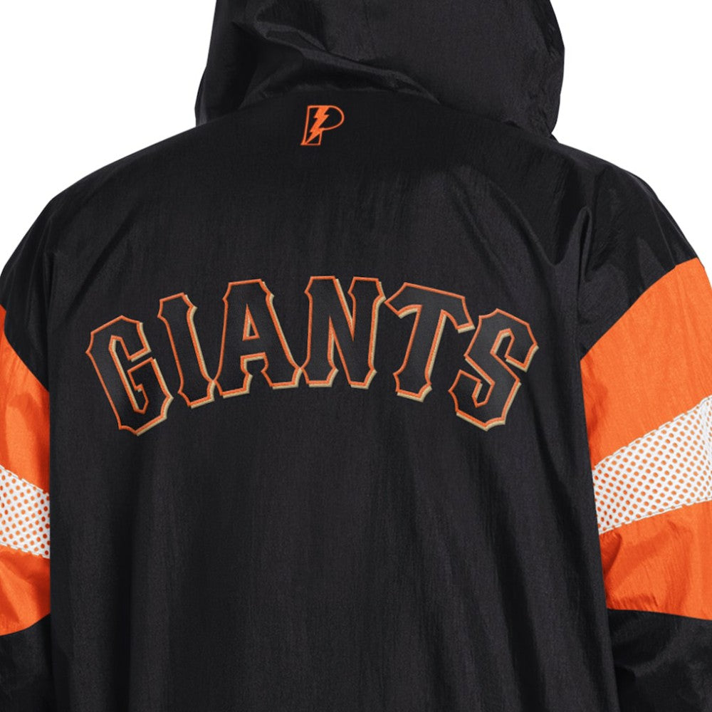 MLB San Francisco Giants Pro Player Legacy Lightweight Full-Zip Hooded Jacket
