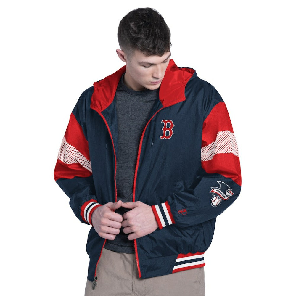 MLB Boston Red Sox Pro Player Legacy Lightweight Full-Zip Hooded Jacket