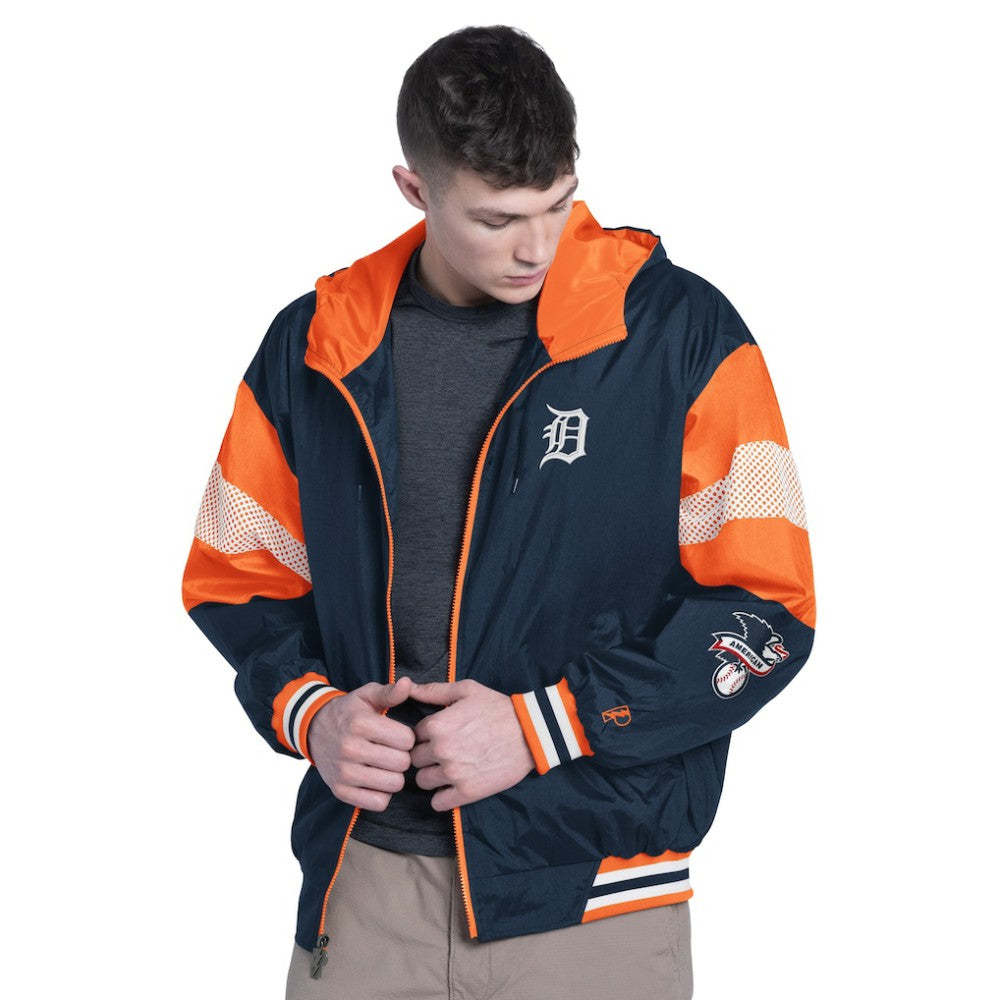 MLB Detroit Tigers Pro Player Legacy Lightweight Full-Zip Hooded Jacket