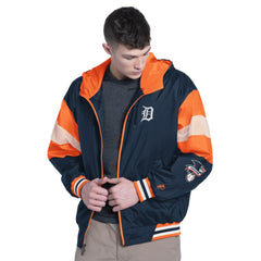 MLB Detroit Tigers Pro Player Legacy Lightweight Full-Zip Hooded Jacket