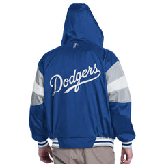 MLB Los Angeles Dodgers Pro Player Legacy Lightweight Full-Zip Hooded Jacket
