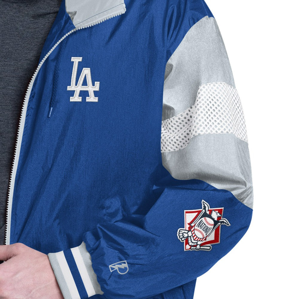 MLB Los Angeles Dodgers Pro Player Legacy Lightweight Full-Zip Hooded Jacket