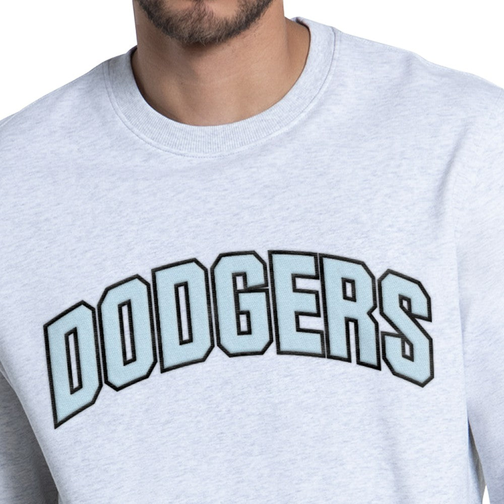 MLB Los Angeles Dodgers Starter Face of Ice Blue French Terry Sweatshirt