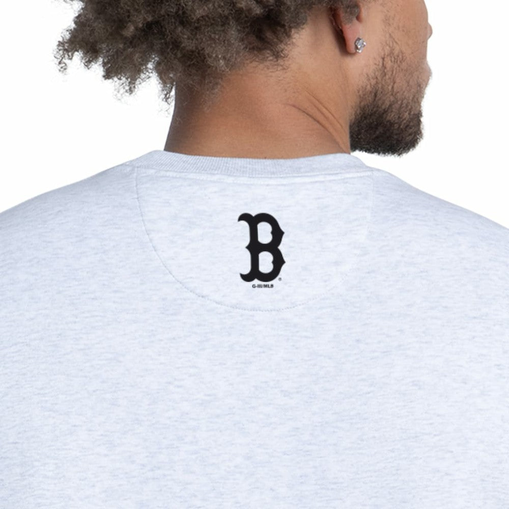 MLB Boston Red Sox Starter Face of Ice Blue French Terry Sweatshirt