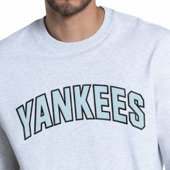 MLB New York Yankees Starter Face of Ice Blue French Terry Sweatshirt