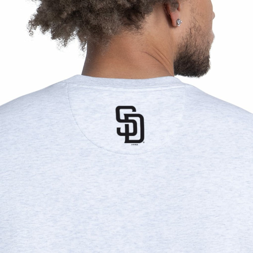 MLB San Diego Padres Starter Face of Ice Blue French Terry Sweatshirt