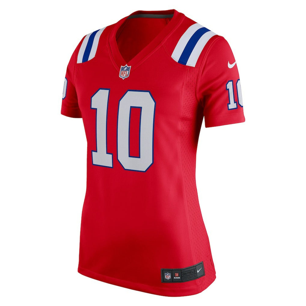 Drake Maye  Women's Alternate Game Jersey - New England Patriots