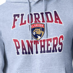NHL Gray Florida Panthers Starter Comic Style Team Graphic Hoodie