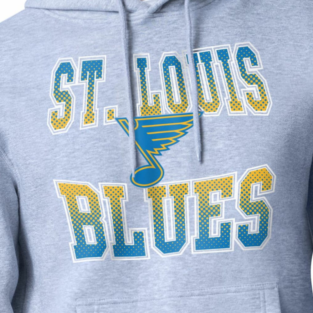 NHL Gray St. Louis Blues Starter Comic Style Team Graphic Hoodie