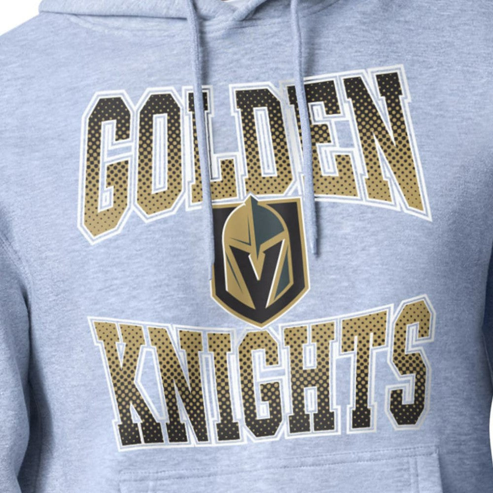 NHL Gray Vegas Golden Knights Starter Comic Style Team Graphic Hoodie