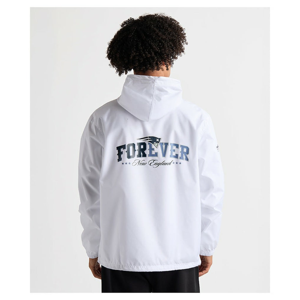 Charles River x  Pack-N-Go Half-Zip Hoodie - New England Patriots