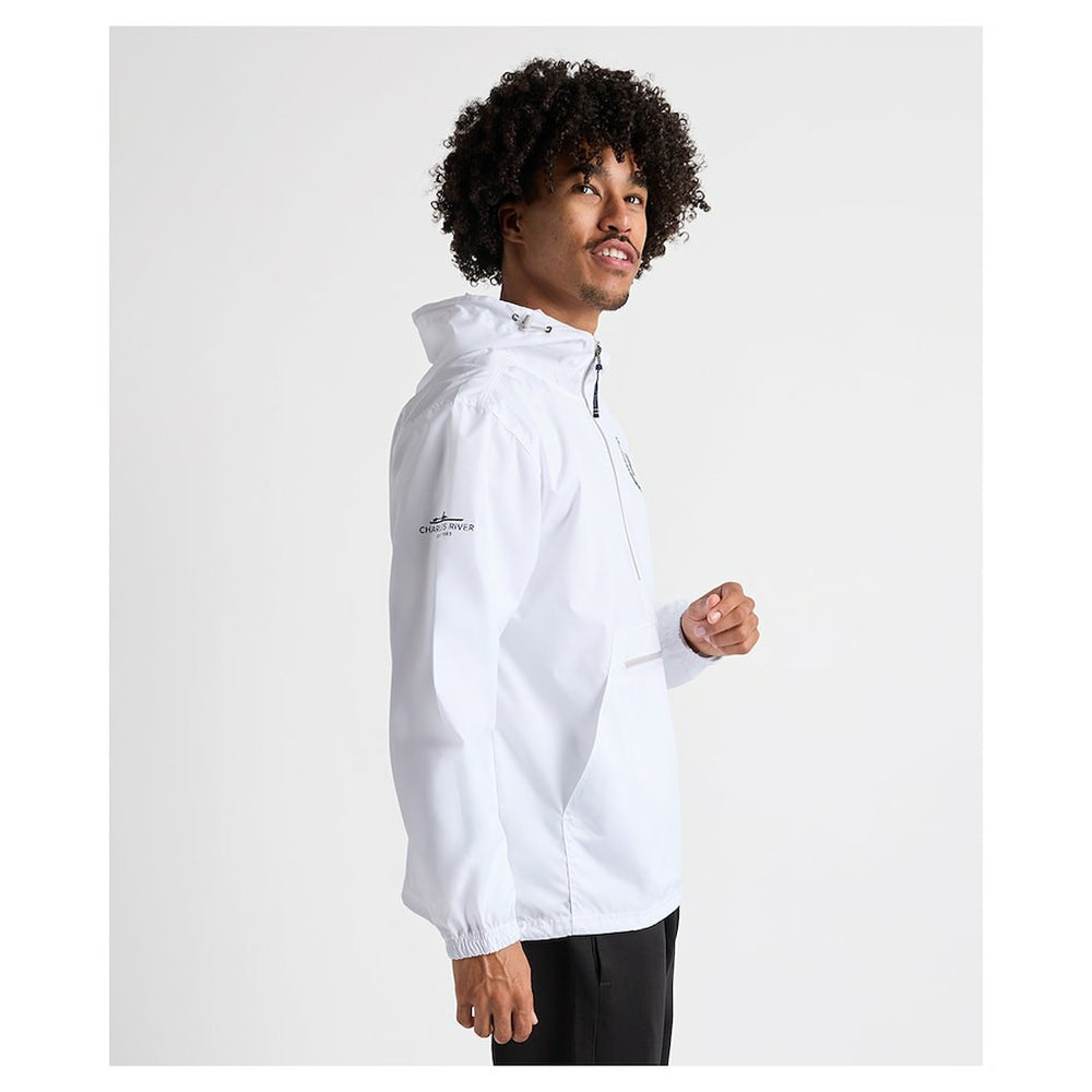 Charles River x  Pack-N-Go Half-Zip Hoodie - New England Patriots