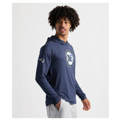 Charles River x  Cayak Hooded Long Sleeve T-Shirt - New England Patriots