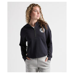 Charles River x  Women's Willow Fleece Quarter-Zip Hoodie - New England Patriots
