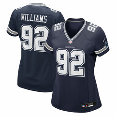 Quinnen Williams  Women's Team Game Jersey - Dallas Cowboys