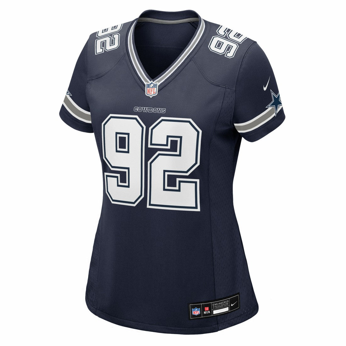 Quinnen Williams  Women's Team Game Jersey - Dallas Cowboys