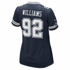 Quinnen Williams  Women's Team Game Jersey - Dallas Cowboys