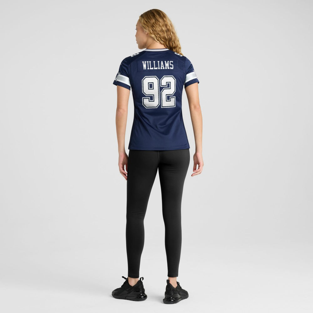 Quinnen Williams  Women's Team Game Jersey - Dallas Cowboys
