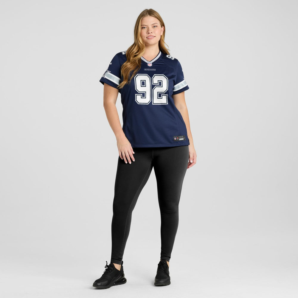 Quinnen Williams  Women's Team Game Jersey - Dallas Cowboys