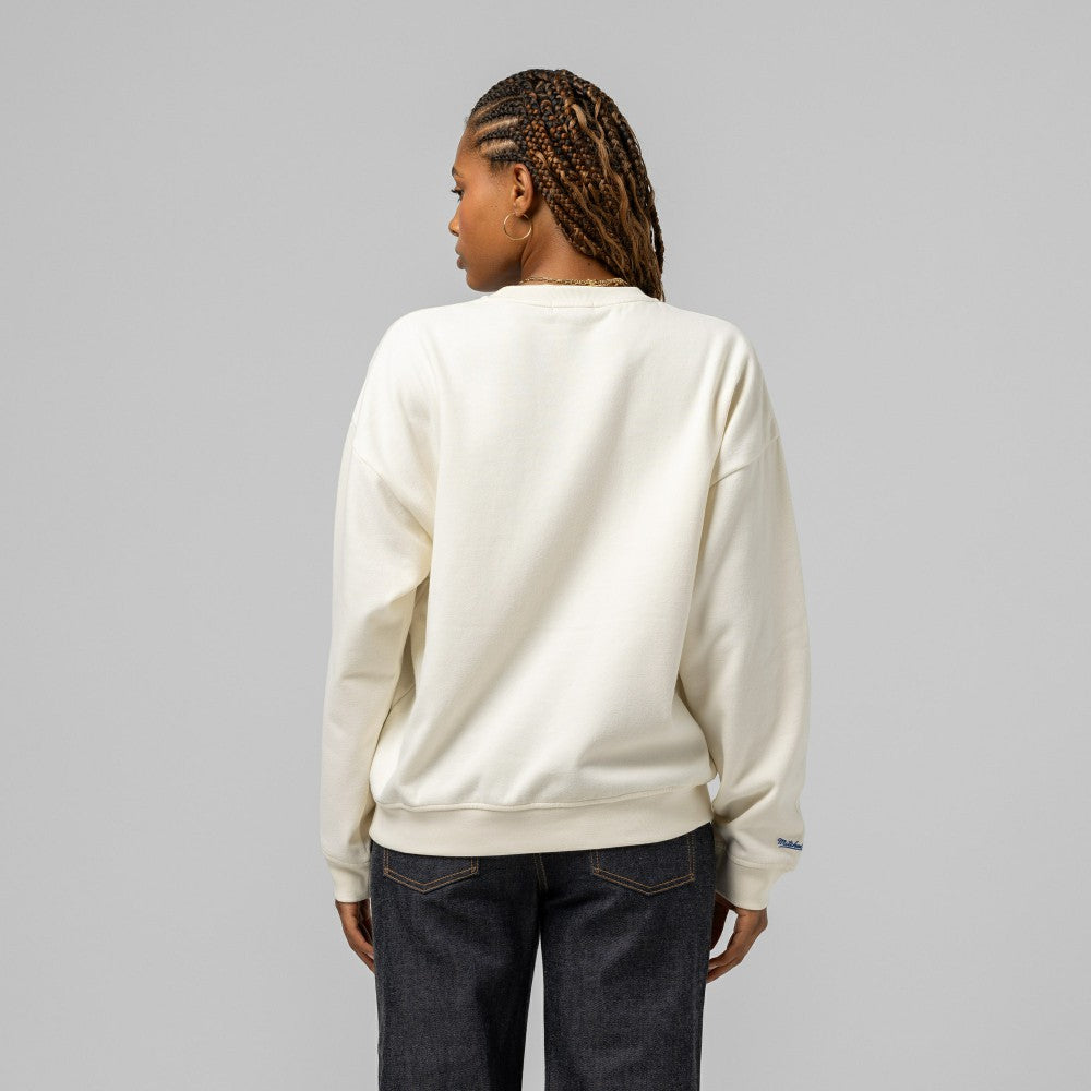 MLB Los Angeles Dodgers Mitchell & Ness Women's Premium Crewneck Sweatshirt