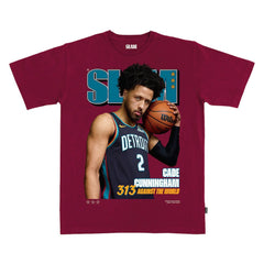 NBA Cade Cunningham Detroit Pistons SLAM Unisex Cover T-Shirt sale