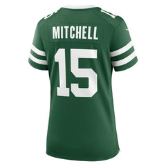 Adonai Mitchell  Women's Team Game Jersey - New York Jets