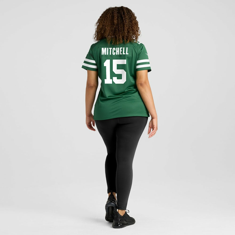 Adonai Mitchell  Women's Team Game Jersey - New York Jets