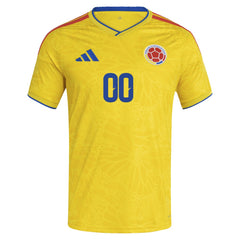 Colombia National Team FIFA x World Cup 2026 Home Replica Custom Jersey - Adidas Yellow