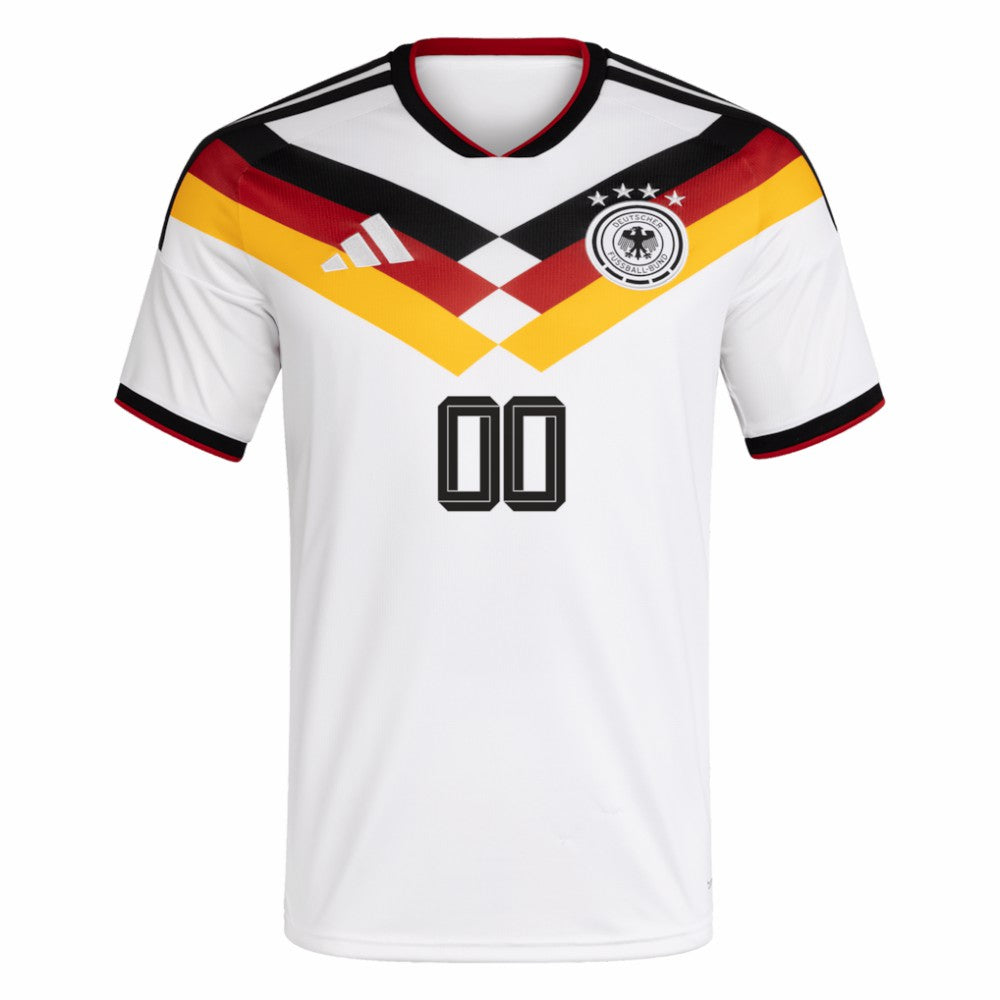Germany National Team FIFA x World Cup 2026 Home Replica Custom Jersey - Adidas White