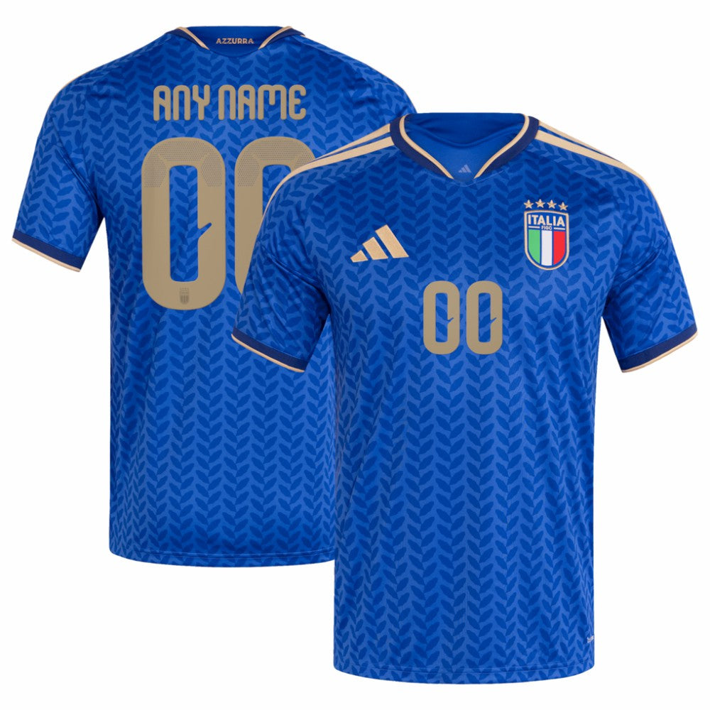 Italy National Team FIFA x World Cup 2026 Home Replica Custom Jersey - Adidas Blue