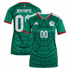 Mexico National Team Women's 2026 Home Replica Custom Jersey - Adidas Green