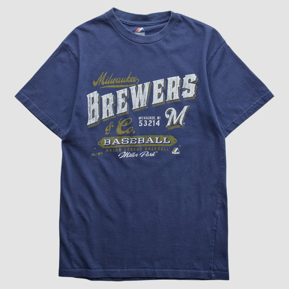 MLB Milwaukee Brewers Majestic 2010s T-shirt