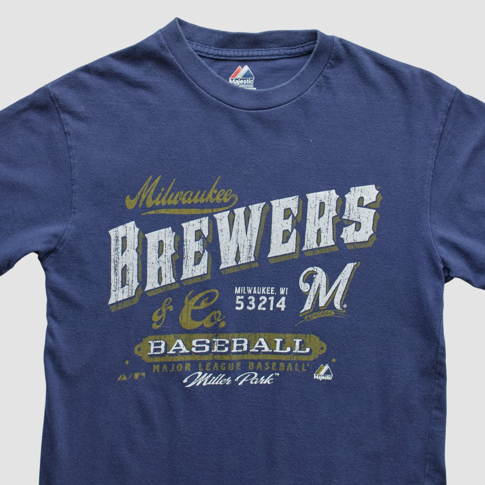 MLB Milwaukee Brewers Majestic 2010s T-shirt