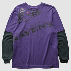 Reebok 2010s Long Sleeve T-shirt - Baltimore Ravens