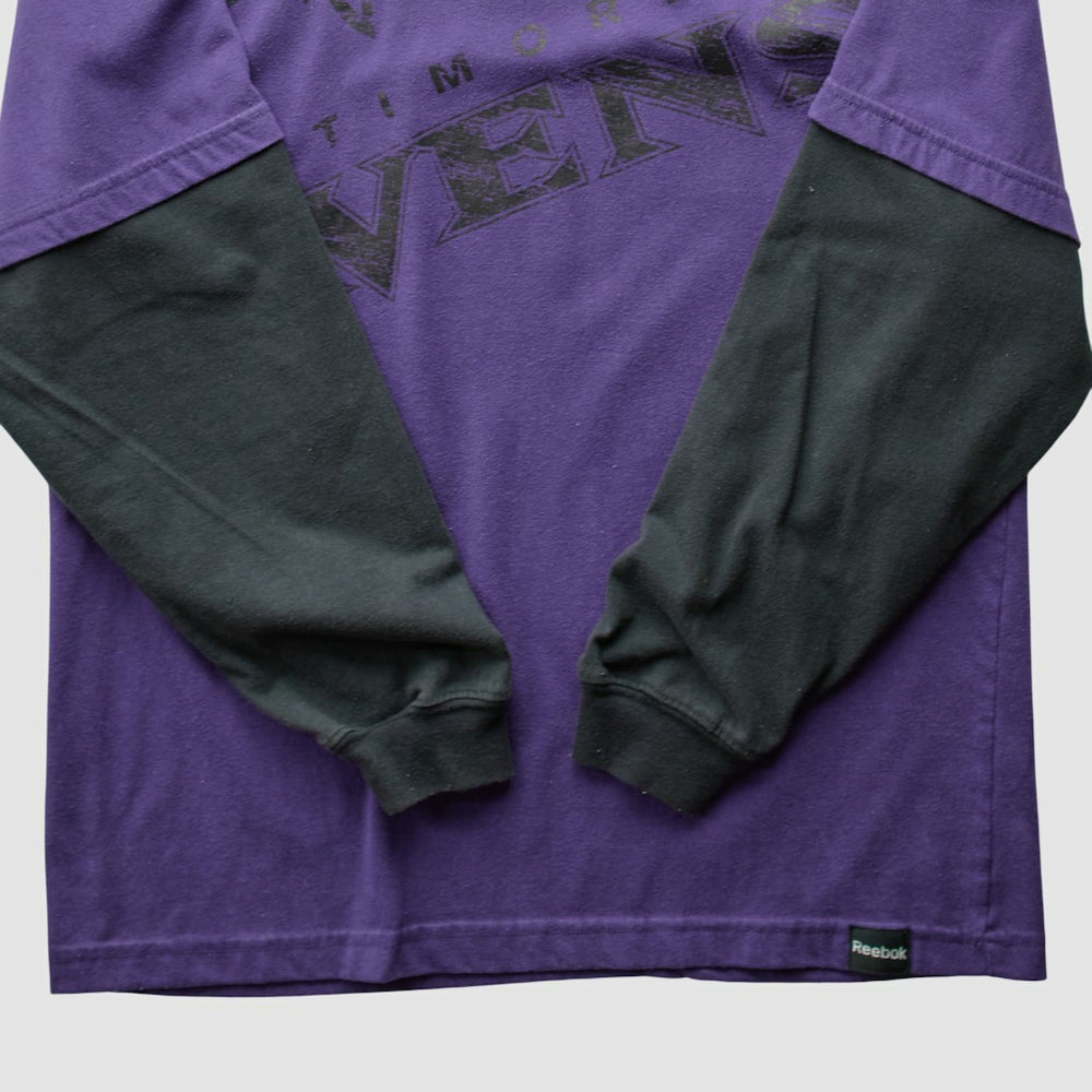 Reebok 2010s Long Sleeve T-shirt - Baltimore Ravens