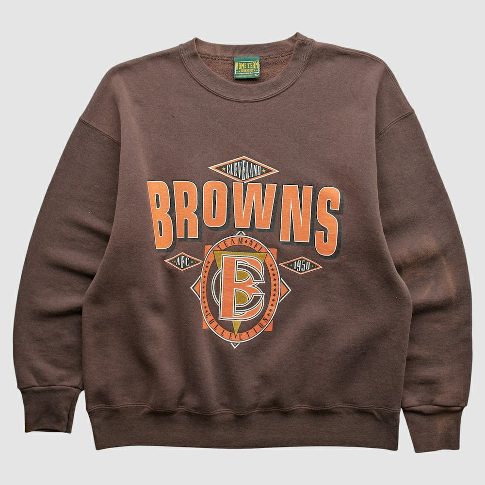Home Team Advantage 90s Sweatshirt - Cleveland Browns