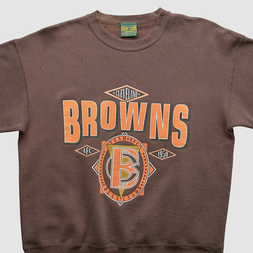 Home Team Advantage 90s Sweatshirt - Cleveland Browns