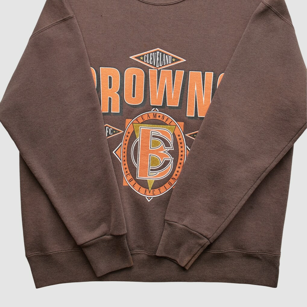 Home Team Advantage 90s Sweatshirt - Cleveland Browns