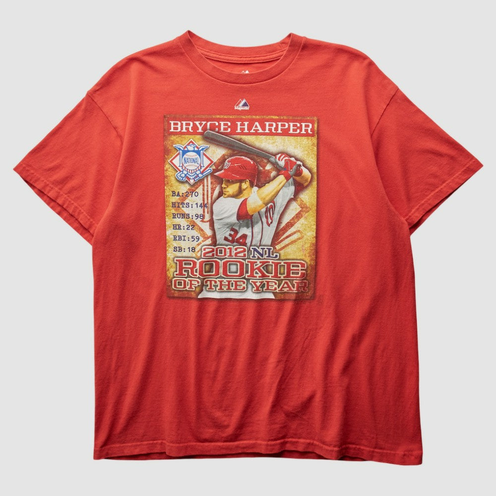 MLB Bryce Harper Majestic 2012 T-shirt