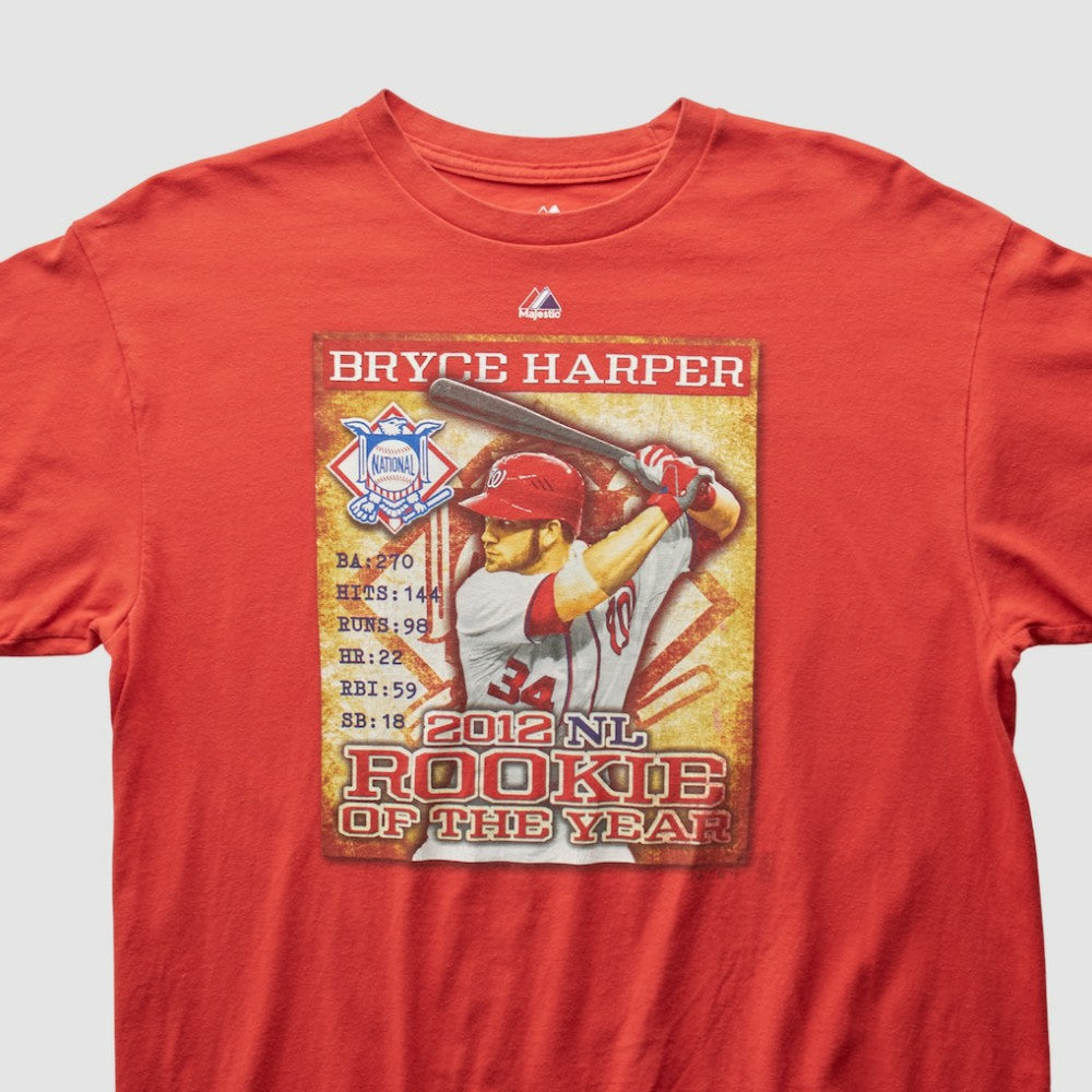 MLB Bryce Harper Majestic 2012 T-shirt