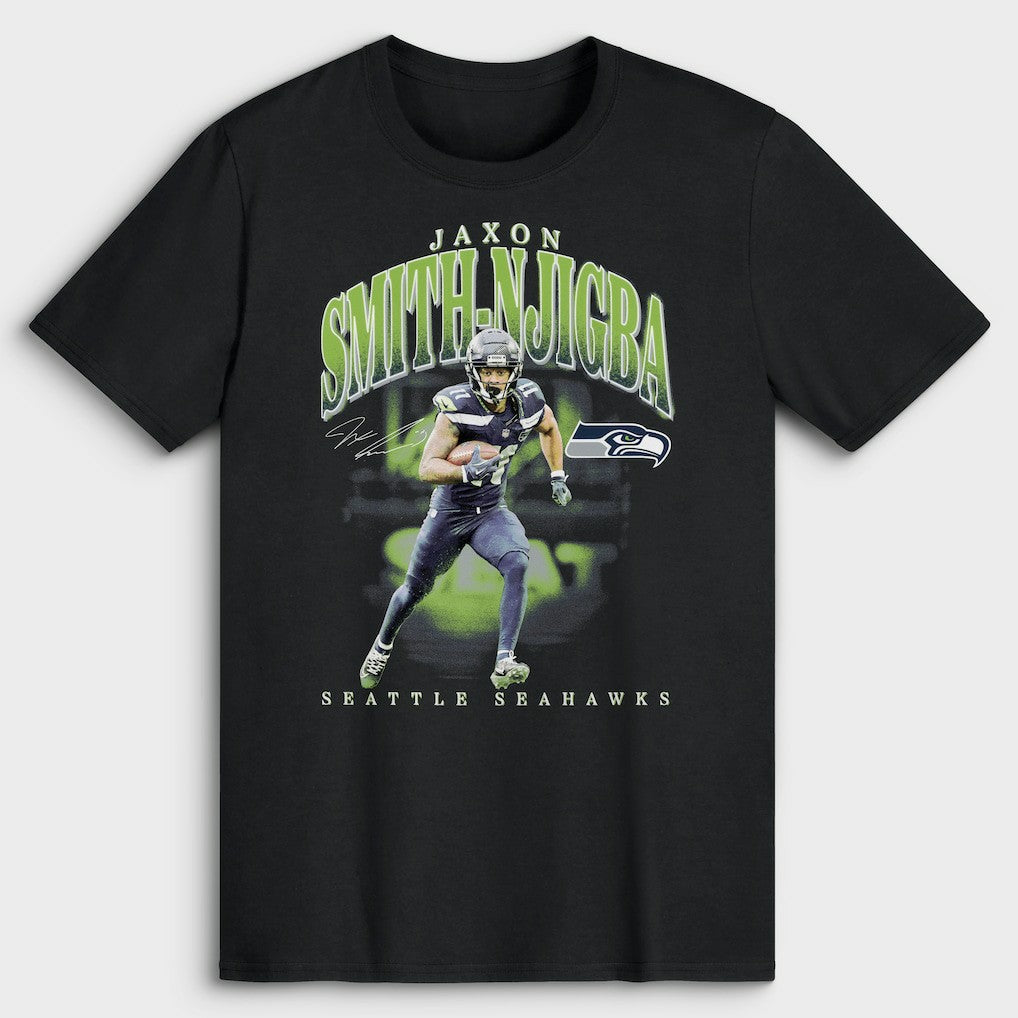 Jaxon Smith-Njigba  Player Hype T-Shirt - Seattle Seahawks
