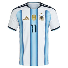 Angel Di Maria Argentina National Team 2026 Home Jersey - Adidas White