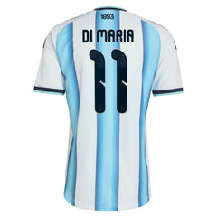 Angel Di Maria Argentina National Team 2026 Home Jersey - Adidas White