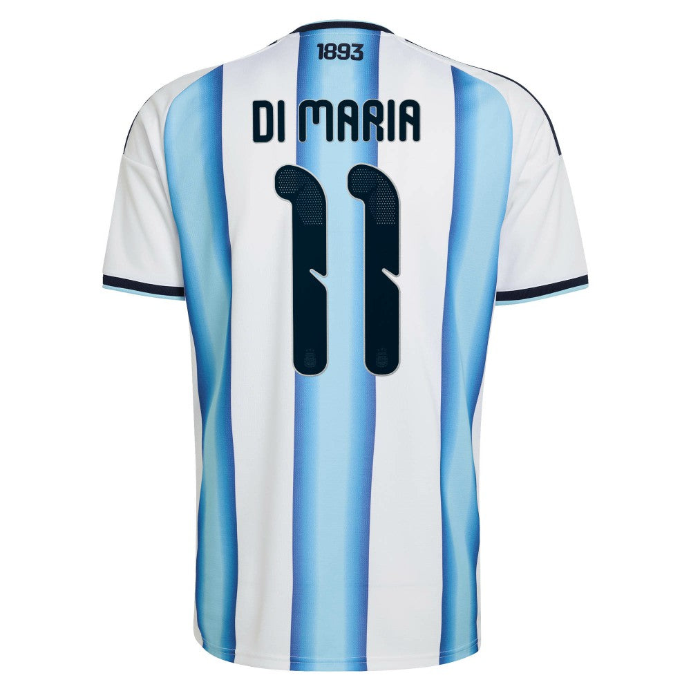 Angel Di Maria Argentina National Team 2026 Home Replica Jersey - Adidas White