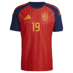 Lamine Yamal Spain National Team 2026 Home Jersey - Adidas Red