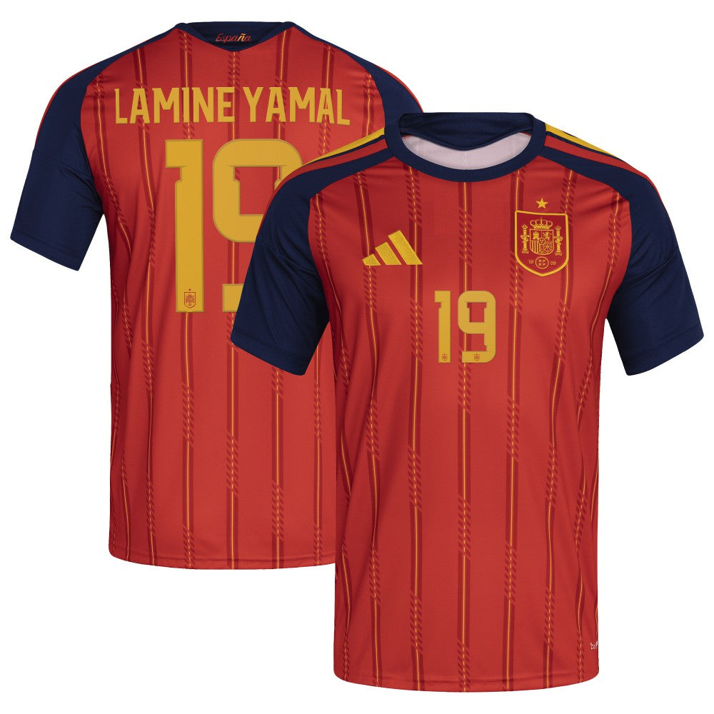 Lamine Yamal Spain National Team 2026 Home Replica Jersey - Adidas Red