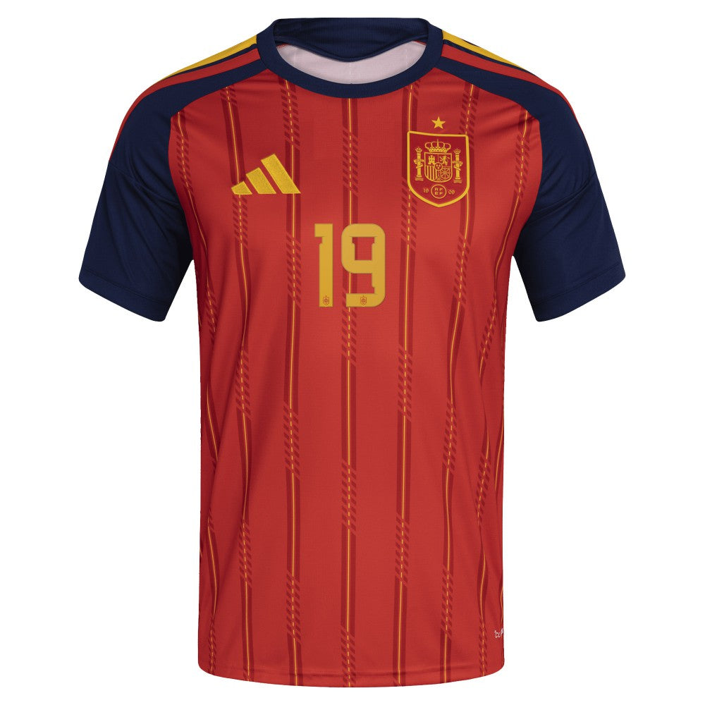 Lamine Yamal Spain National Team 2026 Home Replica Jersey - Adidas Red